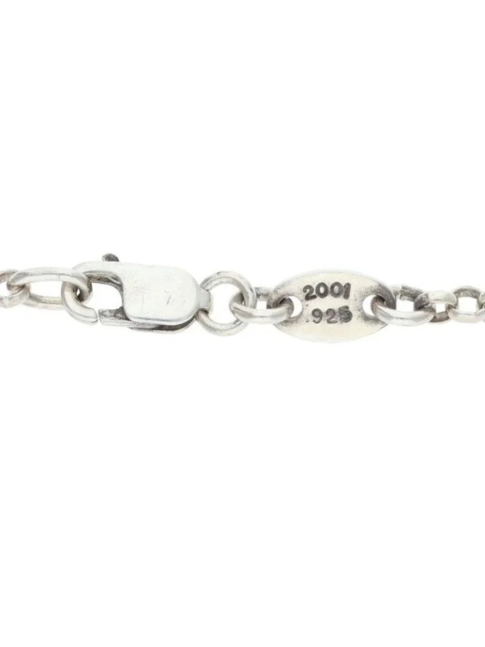 Chrome Hearts Neckchain Roll Chain Silver Necklace